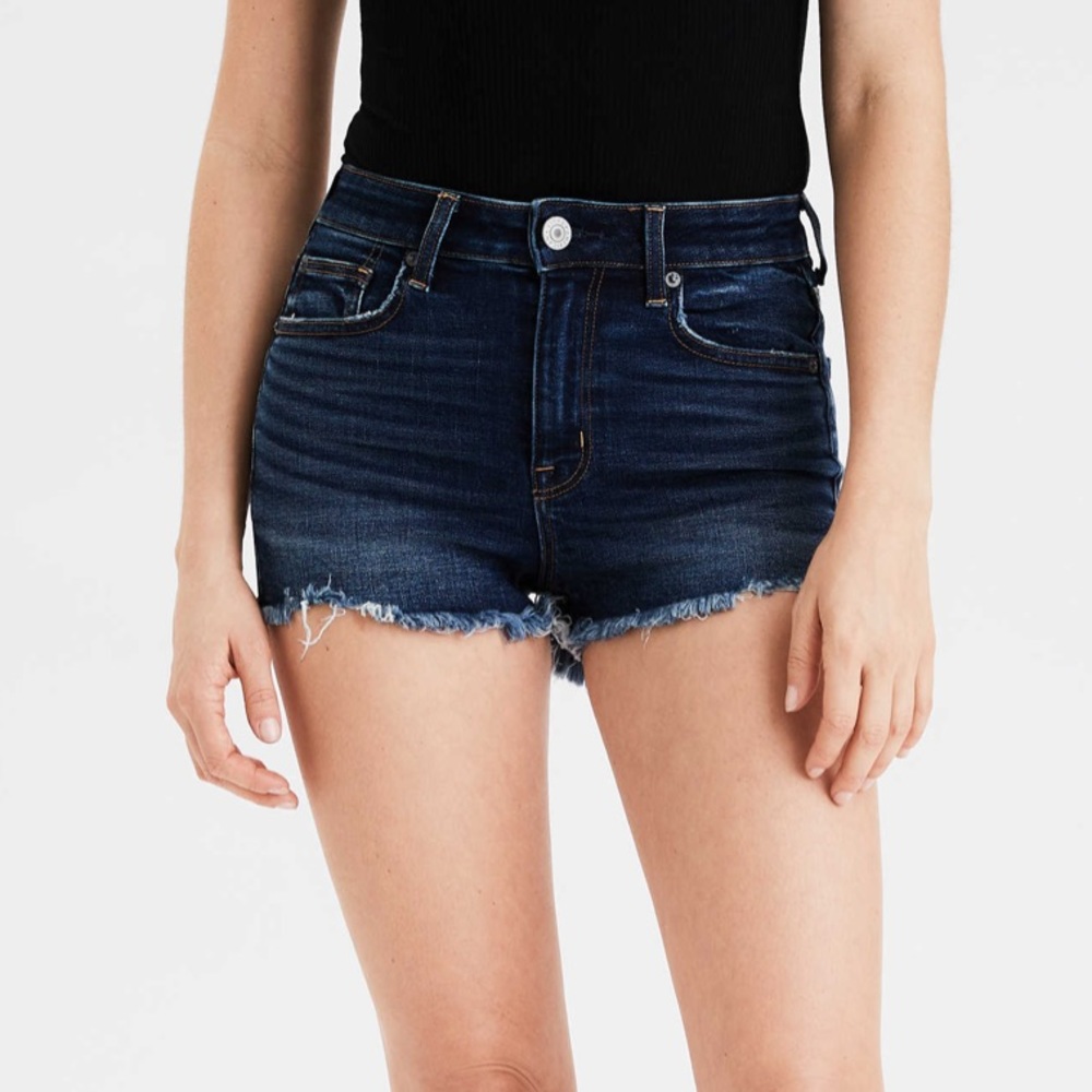High rise American Eagle denim shorts